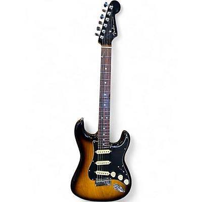 Used Fender American Ultra Luxe Stratocaster 2 Tone Sunburst Solid Body Electric Guitar