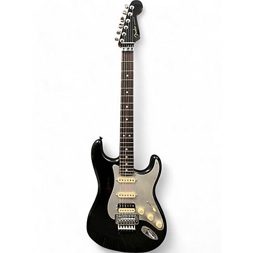 Fender Used Fender American Ultra Luxe Stratocaster Black Onyx Solid Body Electric Guitar Black Onyx