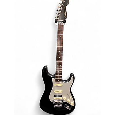 Used Fender American Ultra Luxe Stratocaster Black Sparkle Solid Body Electric Guitar