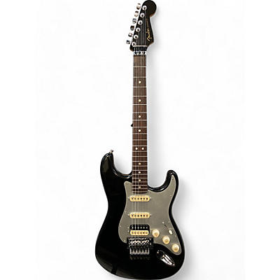 Fender Used Fender American Ultra Luxe Stratocaster Mystic Black Solid Body Electric Guitar