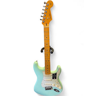 Used Fender American Ultra Luxe Stratocaster Seafoam Green Solid Body Electric Guitar