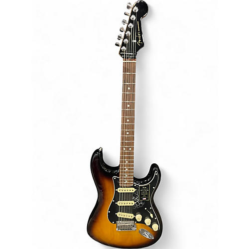 Used Fender American Ultra Luxe Stratocaster Tobacco Burst Solid Body Electric Guitar Tobacco Burst