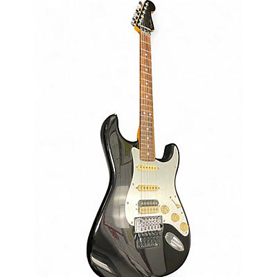 Used Fender American Ultra Luxe Stratocaster black sparkle Solid Body Electric Guitar
