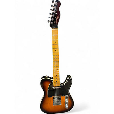 Used Fender American Ultra Luxe Telecaster 2 Tone Sunburst Solid Body Electric Guitar