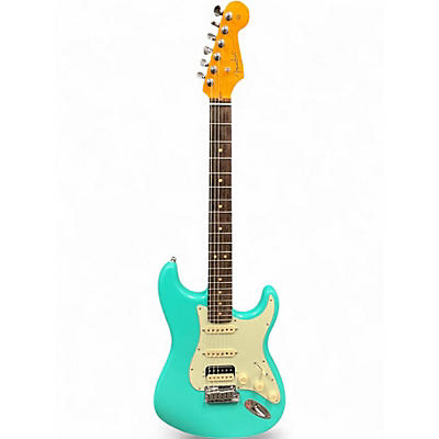 Used Fender American Ultra Luxe Vintage '60s Stratocaster HSS Sea Foam Solid Body Electric Guitar