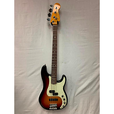 Fender Used Fender American Ultra Precision Bass 3 Color Sunburst Electric Bass Guitar