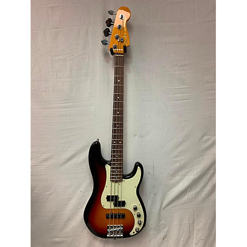 Fender Used Fender American Ultra Precision Bass 3 Color Sunburst Electric Bass Guitar 3 Color Sunburst