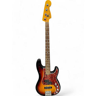 Fender Used Fender American Ultra Precision Bass 3 Color Sunburst Electric Bass Guitar