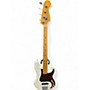 Used Fender American Ultra Precision Bass Arctic White Electric Bass Guitar Arctic White