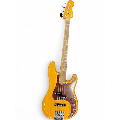 Used Fender American Ultra Precision Bass Natural Electric Bass Guitar