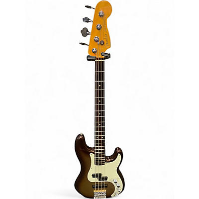 Used Fender American Ultra Precision Bass Sandburst Electric Bass Guitar
