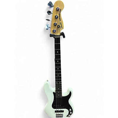 Used Fender American Ultra Precision Bass White Electric Bass Guitar