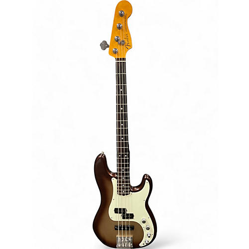 Fender Used Fender American Ultra Precision Bass mocha burst Electric Bass Guitar mocha burst