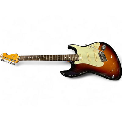 Used Fender American Ultra Stratocaster 2 Tone Sunburst Solid Body Electric Guitar
