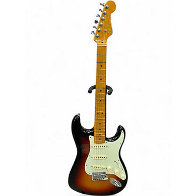 Used Fender American Ultra Stratocaster 3 Color Sunburst Solid Body Electric Guitar
