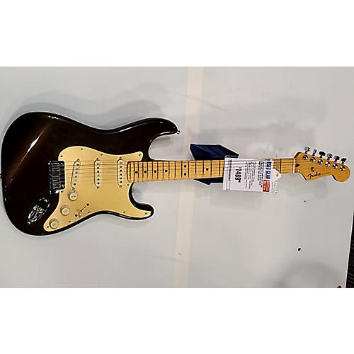 Fender Used Fender American Ultra Stratocaster Black Solid Body Electric Guitar Black