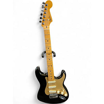 Used Fender American Ultra Stratocaster Black Solid Body Electric Guitar