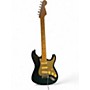 Used Fender American Ultra Stratocaster Black and Gold Solid Body Electric Guitar Black and Gold