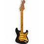 Used Fender American Ultra Stratocaster Black and Gold Solid Body Electric Guitar Black and Gold