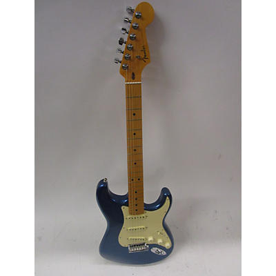 Fender Used Fender American Ultra Stratocaster Blue Solid Body Electric Guitar