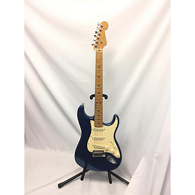 Fender Used Fender American Ultra Stratocaster Blue Solid Body Electric Guitar