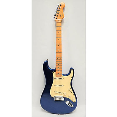 Fender Used Fender American Ultra Stratocaster Blue Solid Body Electric Guitar