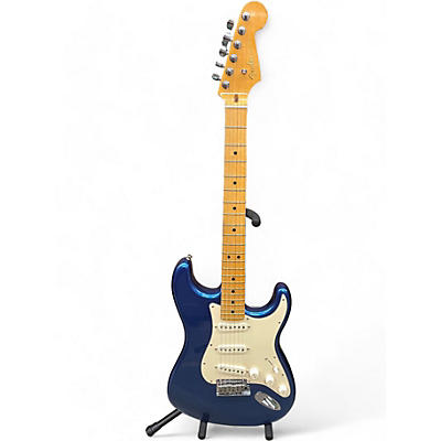 Fender Used Fender American Ultra Stratocaster Blue Solid Body Electric Guitar