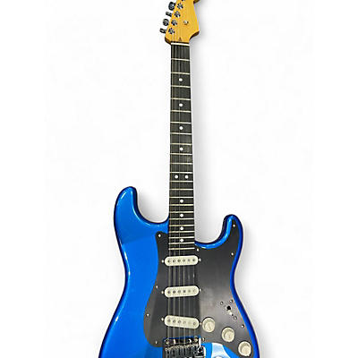 Used Fender American Ultra Stratocaster Blue Solid Body Electric Guitar
