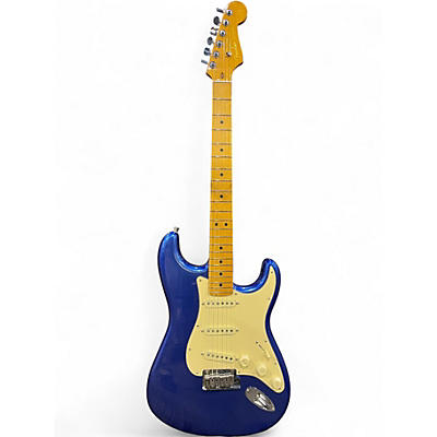 Used Fender American Ultra Stratocaster Blue Solid Body Electric Guitar