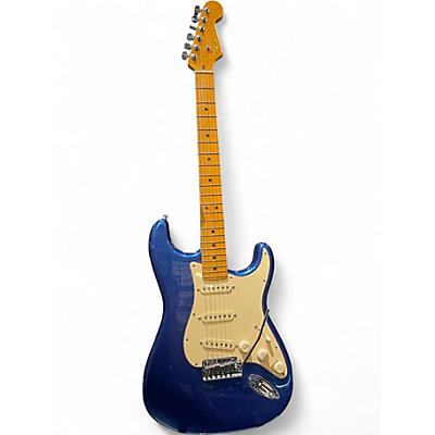Used Fender American Ultra Stratocaster Blue Solid Body Electric Guitar