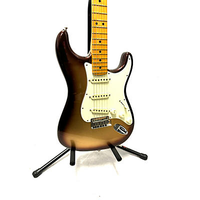 Fender Used Fender American Ultra Stratocaster Brown And Gold Solid Body Electric Guitar