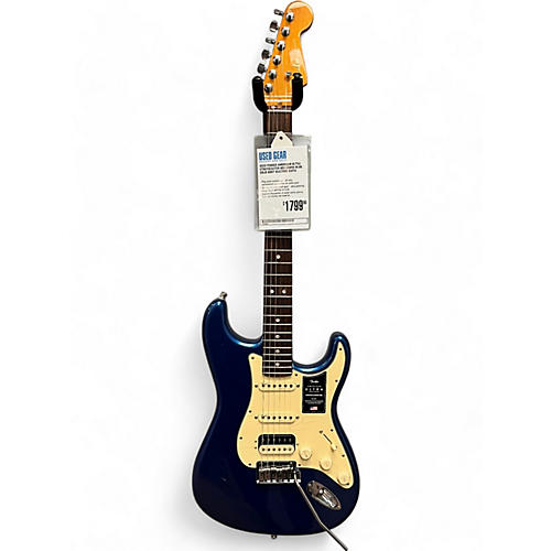 Used Fender American Ultra Stratocaster COBRA BLUE Solid Body Electric Guitar COBRA BLUE