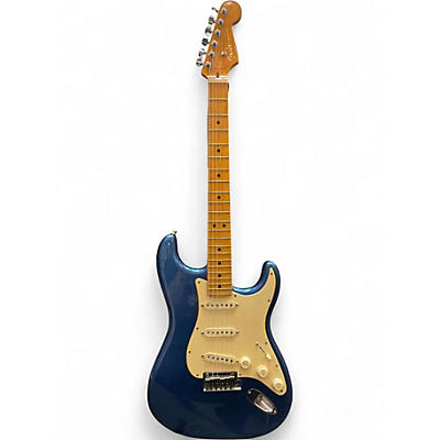 Used Fender American Ultra Stratocaster COBRA BLUE Solid Body Electric Guitar