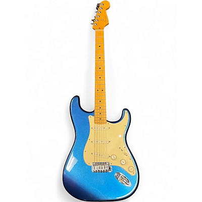 Used Fender American Ultra Stratocaster COBRA BLUE Solid Body Electric Guitar