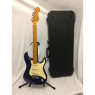 Fender Used Fender American Ultra Stratocaster Cobra Blue Solid Body Electric Guitar