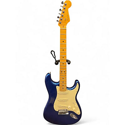 Fender Used Fender American Ultra Stratocaster Cobra Blue Solid Body Electric Guitar