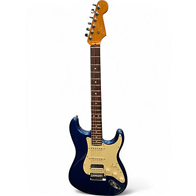 Used Fender American Ultra Stratocaster Cobra Blue Solid Body Electric Guitar