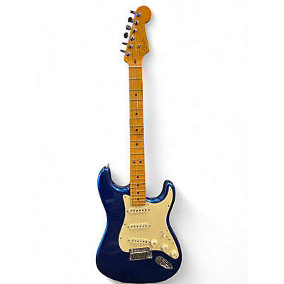 Used Fender American Ultra Stratocaster Cobra Blue Solid Body Electric Guitar