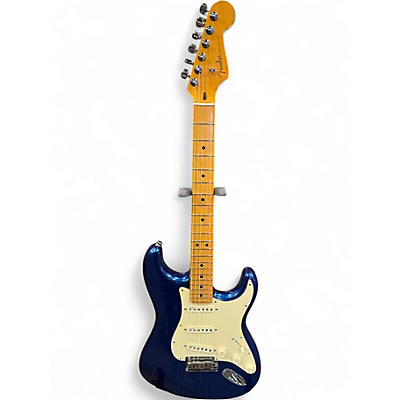 Used Fender American Ultra Stratocaster Cobra Blue Solid Body Electric Guitar
