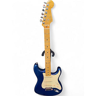 Used Fender American Ultra Stratocaster Cobra Blue Solid Body Electric Guitar