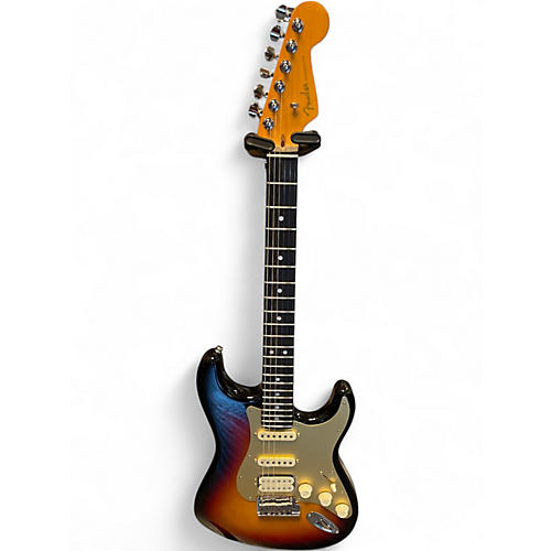 Used Fender American Ultra Stratocaster HSS 3 Color Sunburst Solid Body Electric Guitar 3 Color Sunburst