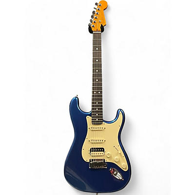 Used Fender American Ultra Stratocaster HSS Blue Solid Body Electric Guitar