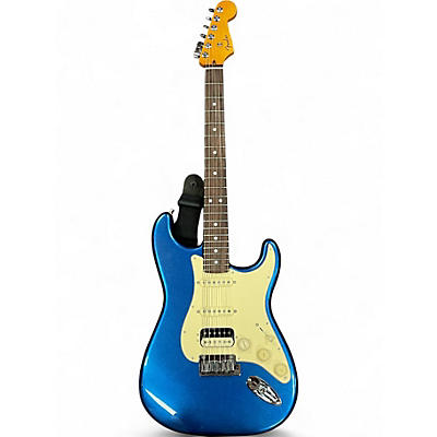 Used Fender American Ultra Stratocaster HSS COBRA BLUE Solid Body Electric Guitar