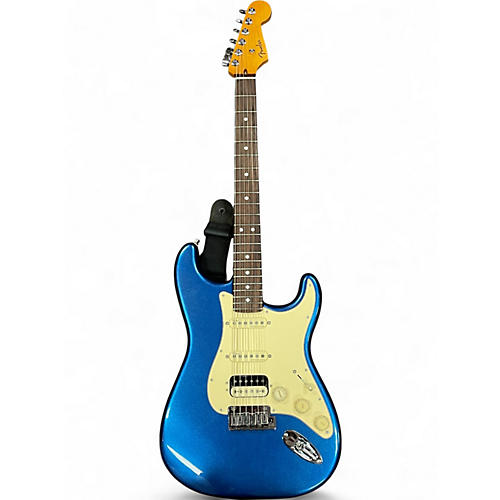 Used Fender American Ultra Stratocaster HSS COBRA BLUE Solid Body Electric Guitar COBRA BLUE