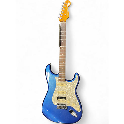Used Fender American Ultra Stratocaster HSS COBRA BLUE Solid Body Electric Guitar COBRA BLUE