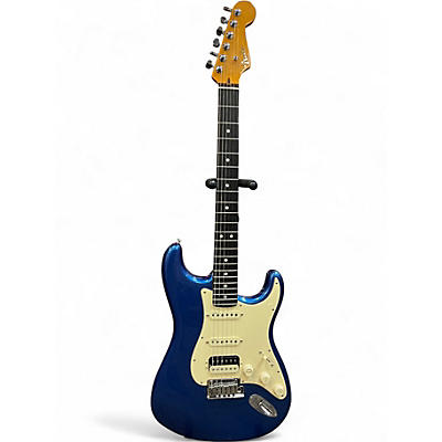 Used Fender American Ultra Stratocaster HSS Cobra Blue Solid Body Electric Guitar