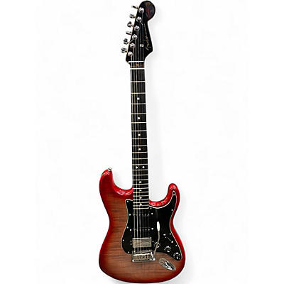 Used Fender American Ultra Stratocaster HSS Limited Edition Ebony Umbra Burst Solid Body Electric Guitar