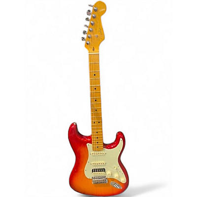 Used Fender American Ultra Stratocaster HSS Plasma Burst Solid Body Electric Guitar