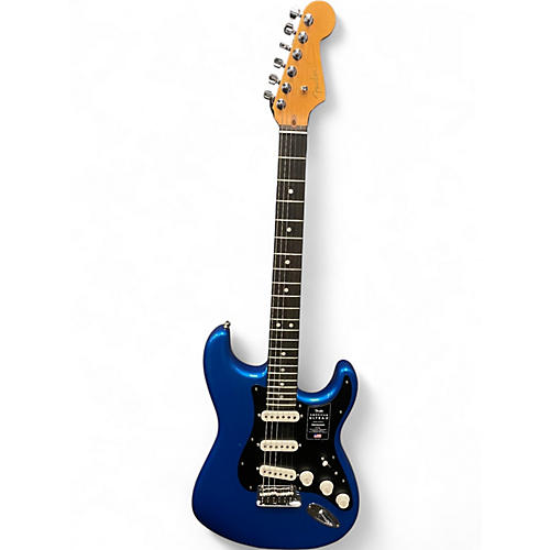 Used Fender American Ultra Stratocaster II NOBLE BLUE Solid Body Electric Guitar NOBLE BLUE