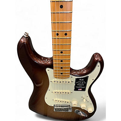 Used Fender American Ultra Stratocaster MOCHA burst Solid Body Electric Guitar
